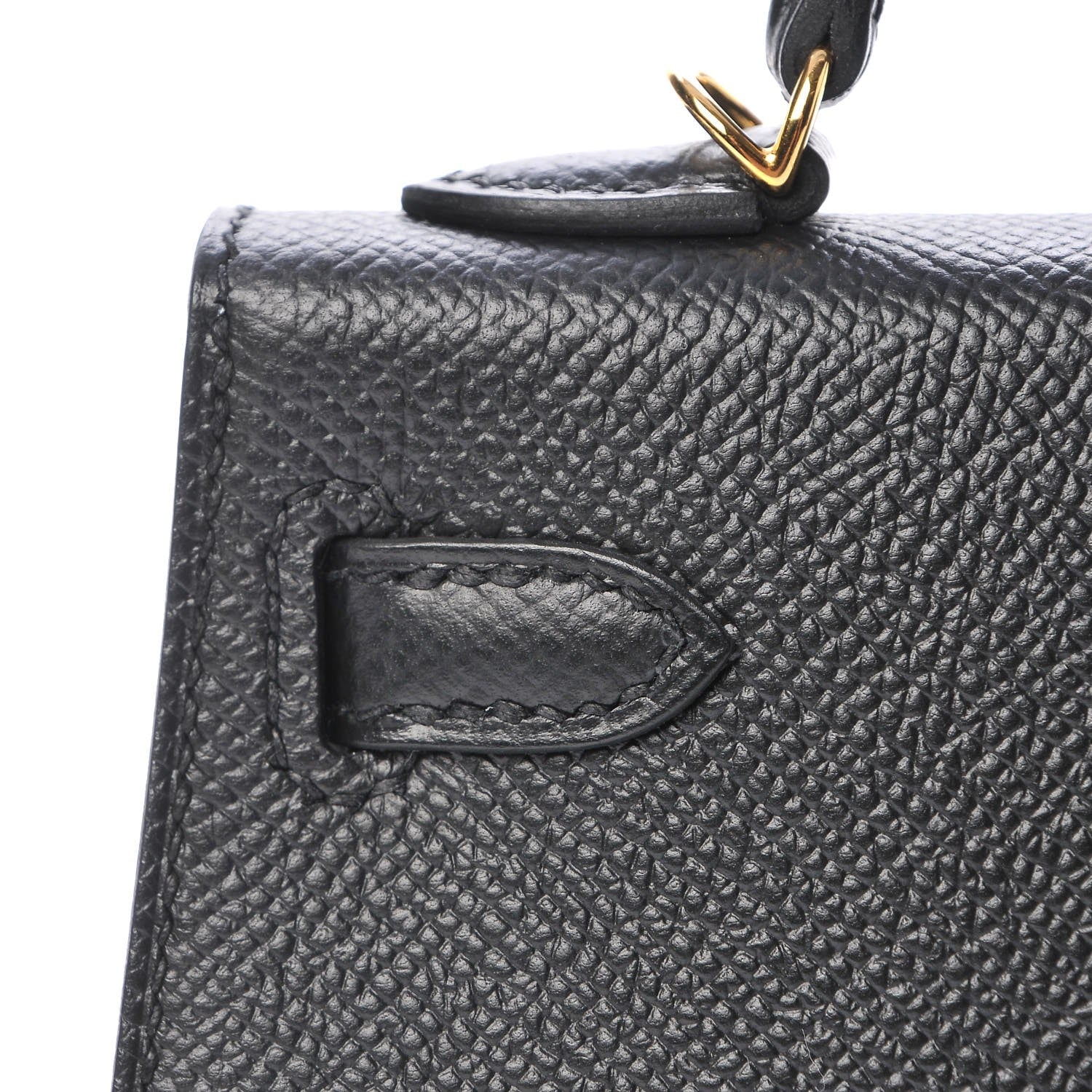 Hermes Epsom Mini Kelly Sellier 20 Black 10 of 29