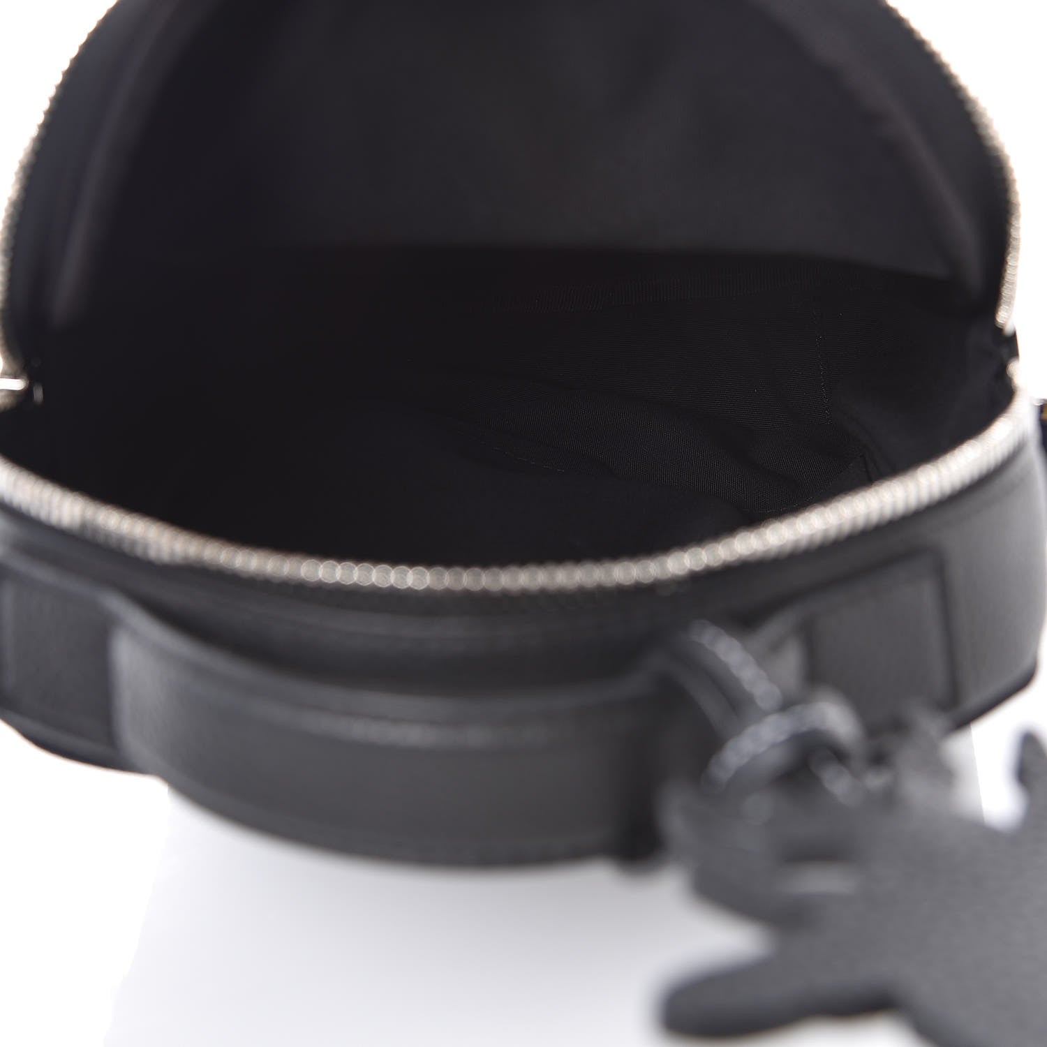 Christian Dior Grained Calfskin Mini Rider Backpack Black 5 of 10