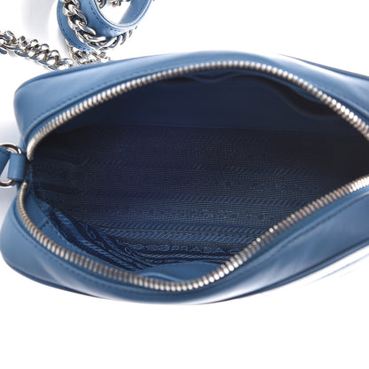 Prada Soft Calfskin Diagramme Crossbody Bag Mare 5 of 11