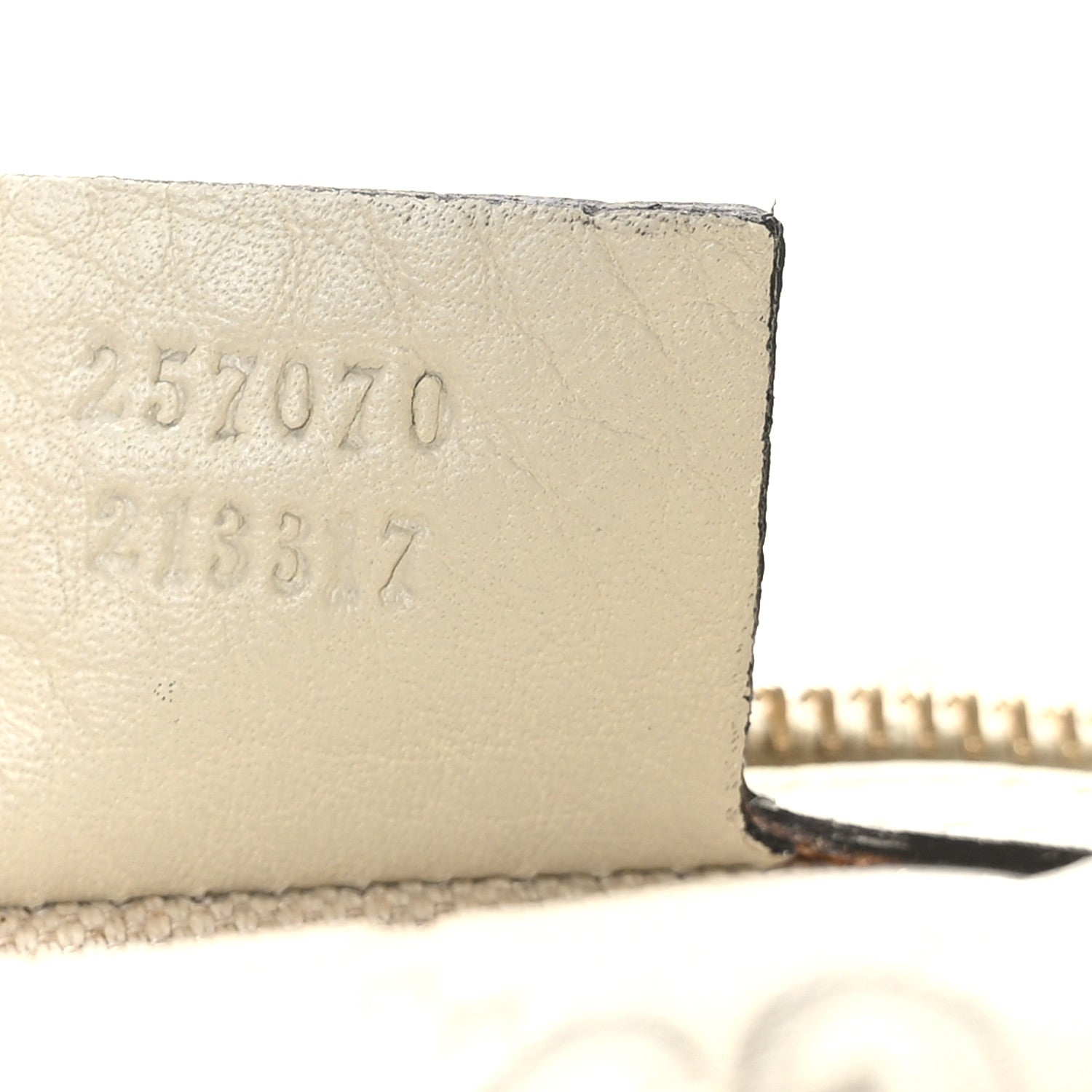 Gucci Guccissima Medium Lovely Heart Hobo Off White 8 of 10