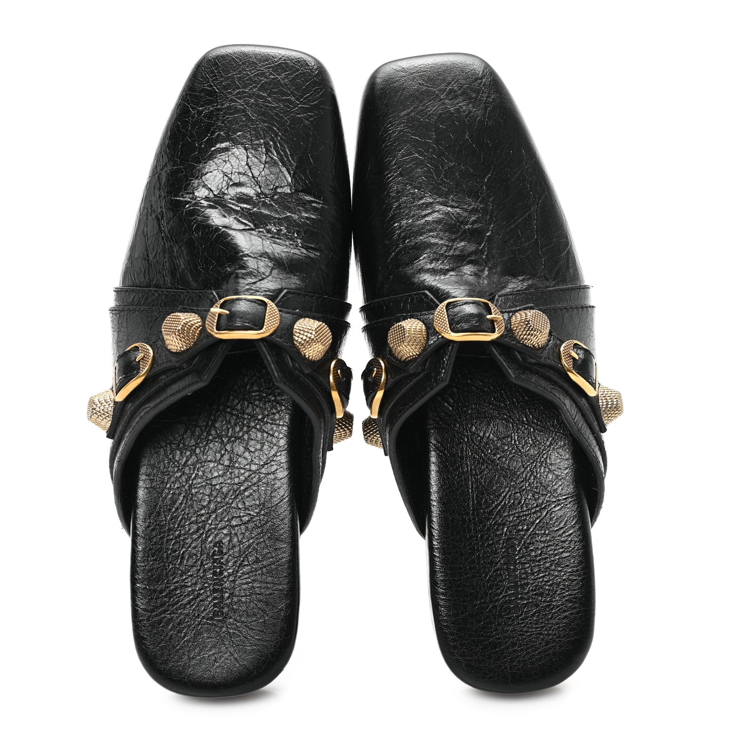 Agneau Arena Cagole Cosy Mules 37.5 Black