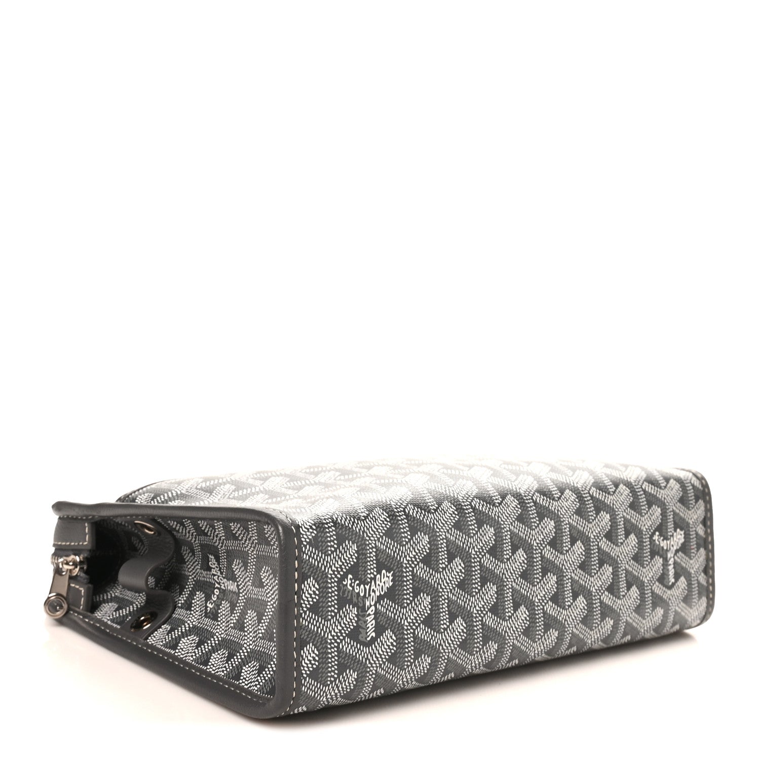 Goyard Goyardine Jouvence MM Toiletry Pouch Grey 4 of 8