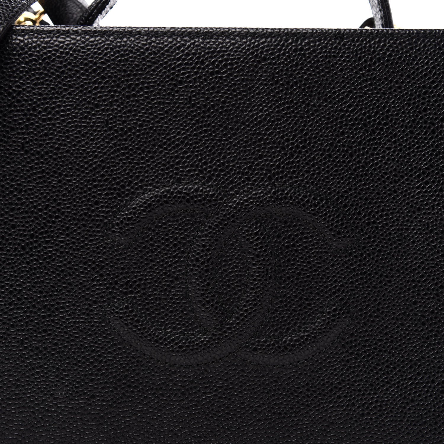 Chanel Caviar CC Vanity Case Black 10 of 10