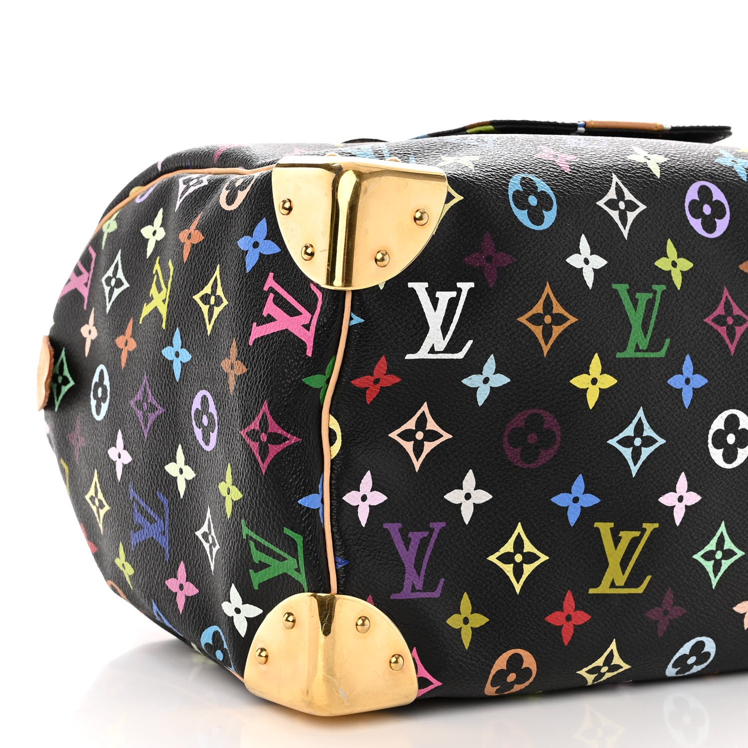 Louis Vuitton Monogram Multicolor Speedy 30 Black 8 of 11