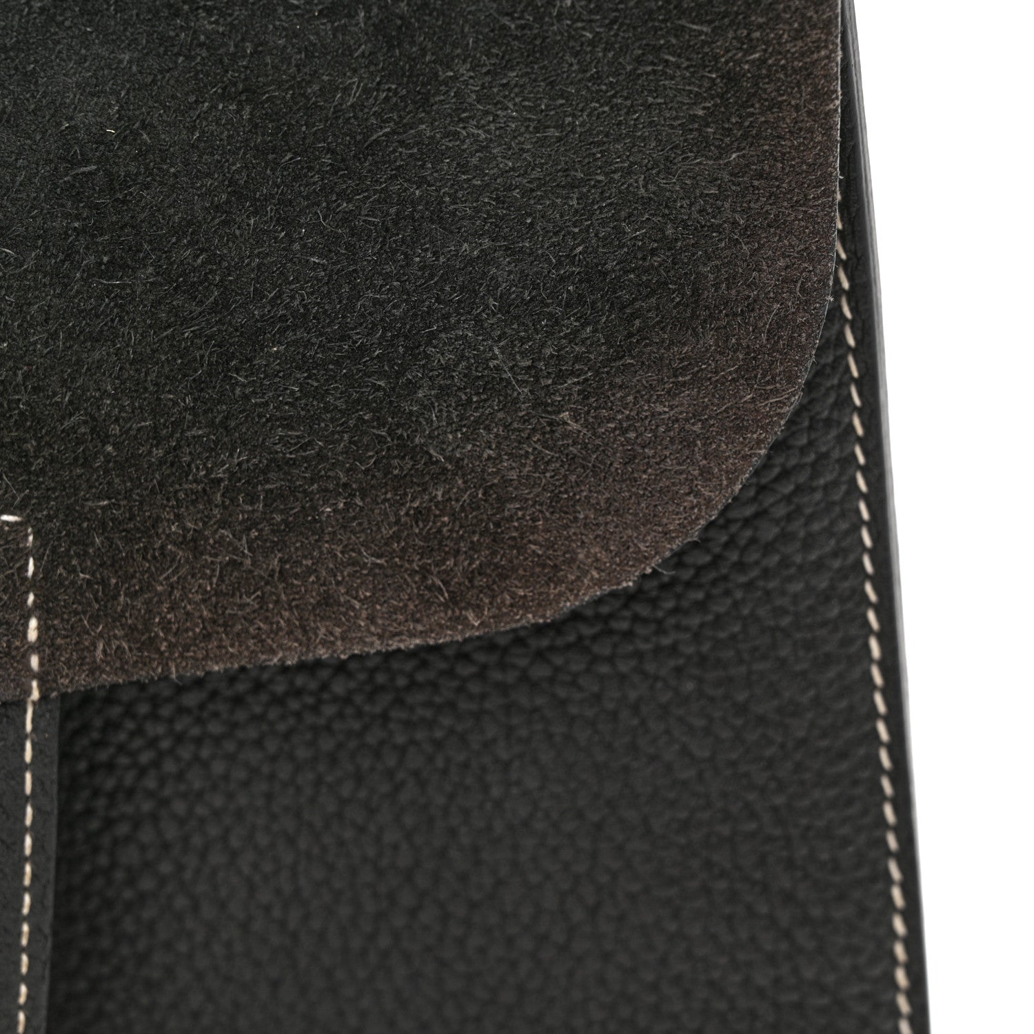 Hermes Taurillon Clemence Halzan 31 GM Black 13 of 16
