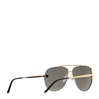 Cartier Panthere De Cartier Aviator Sunglasses Gold 3 of 7