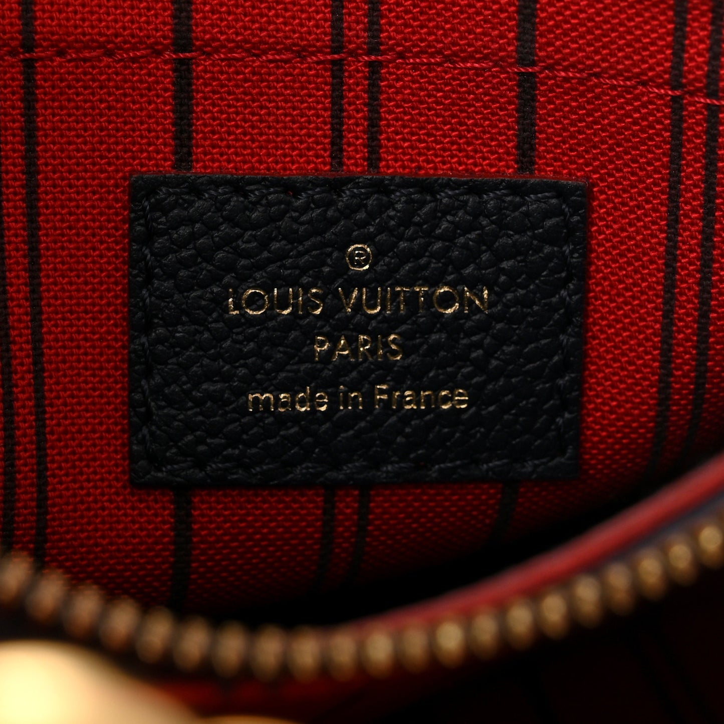 Empreinte Montaigne BB Marine Rouge