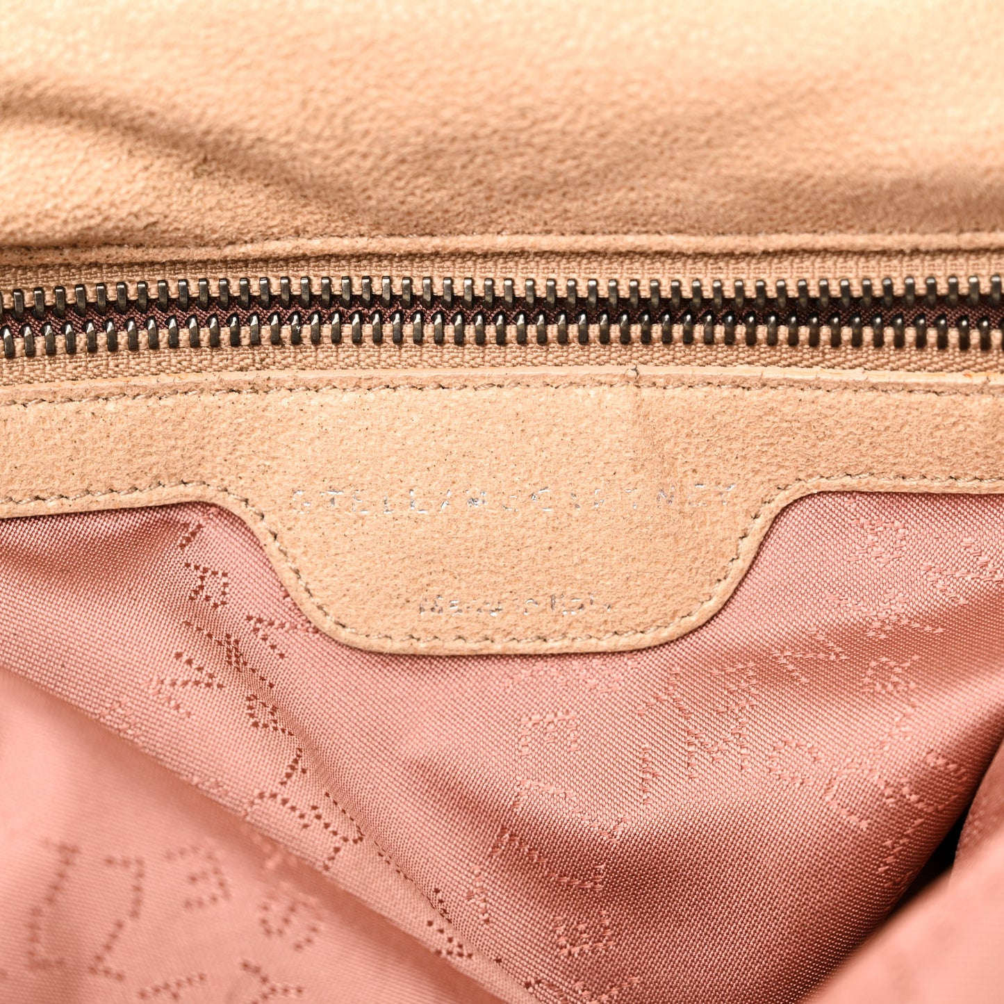 Shaggy Deer Small Falabella Tote Beige
