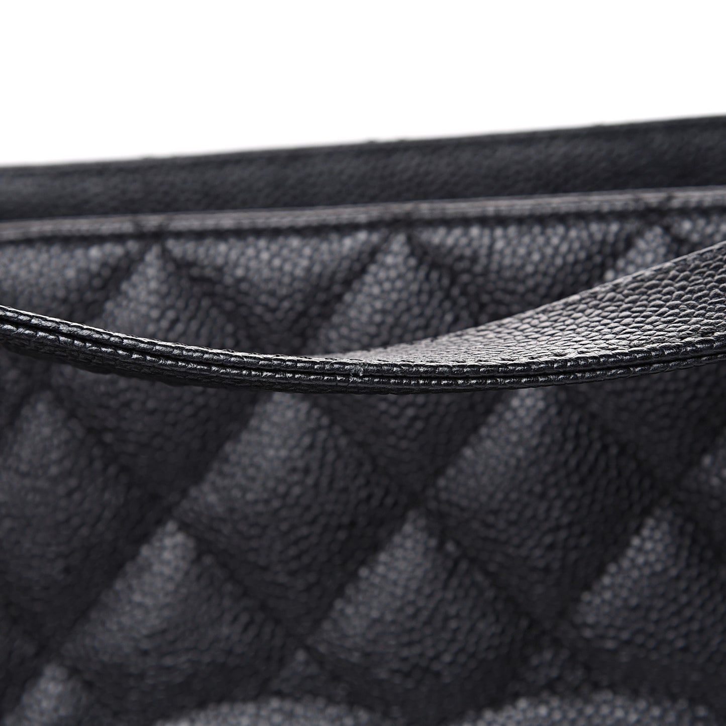 Caviar Quilted XL Grand Shopping Tote GST Black