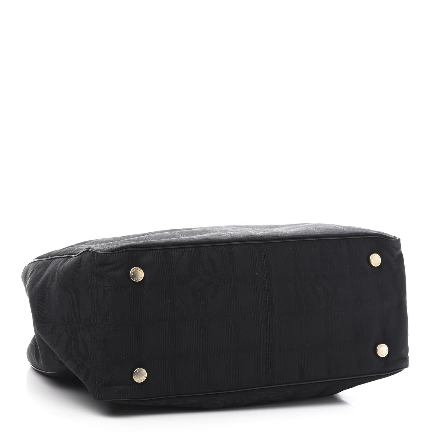 Nylon Medium Travel Tote Black