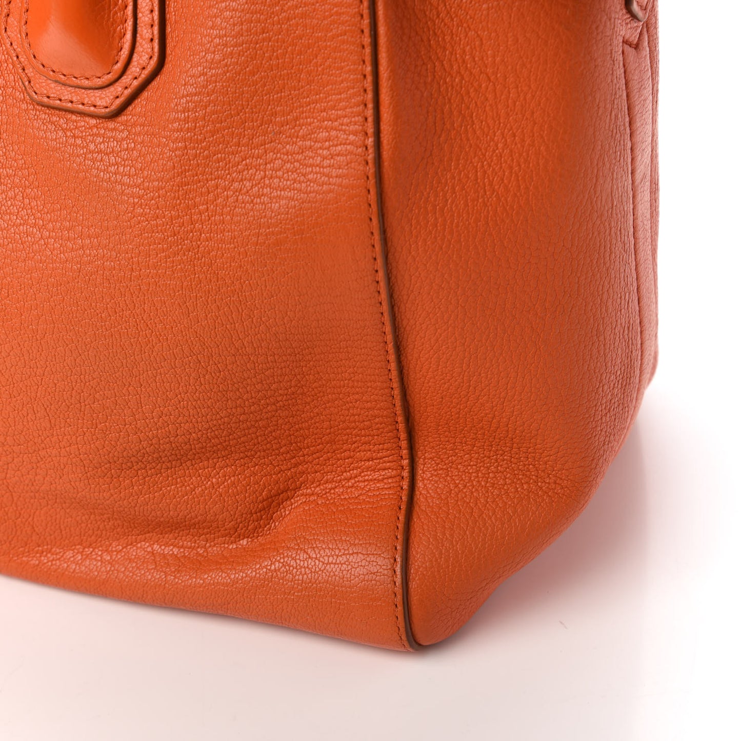 Sugar Goatskin Medium Antigona Orange
