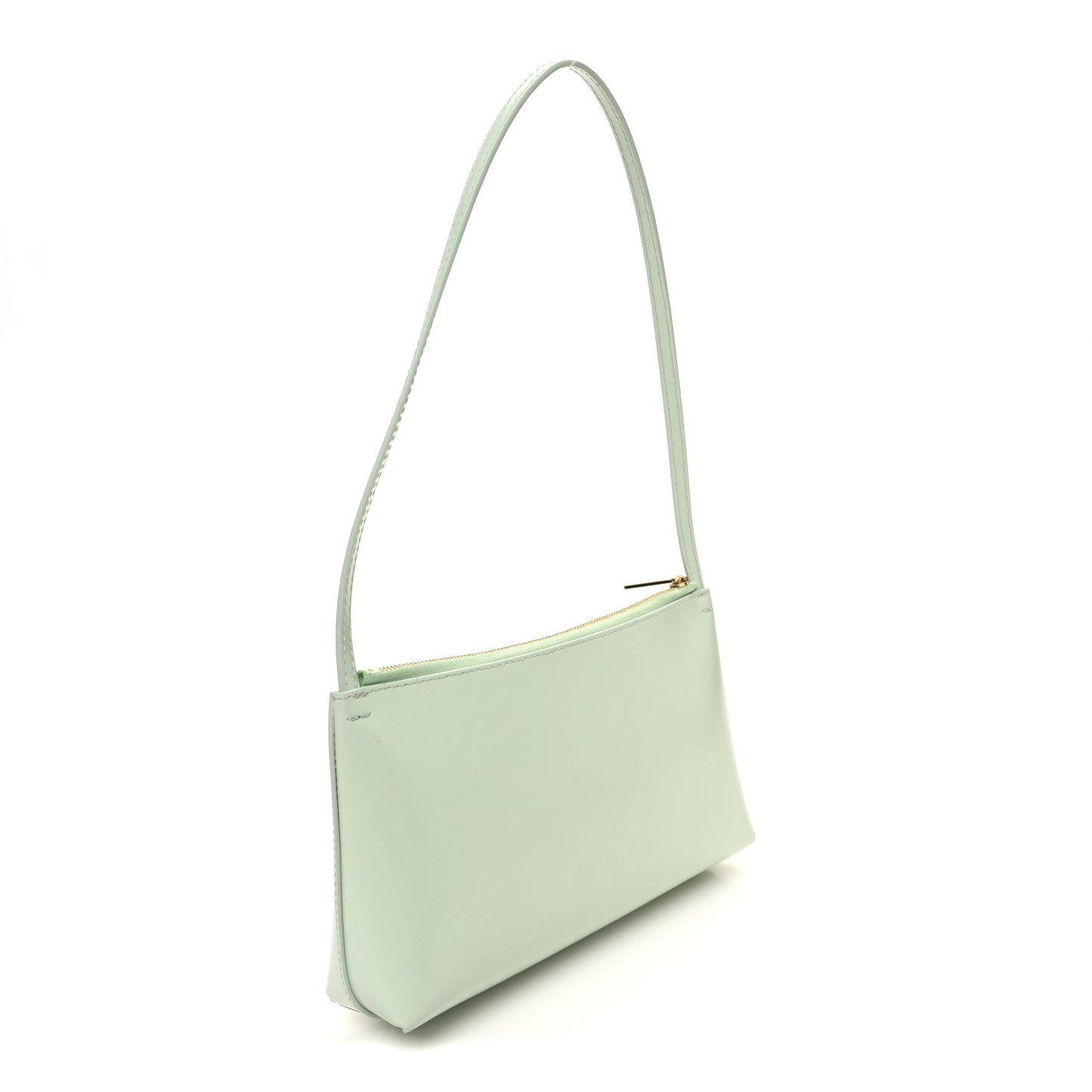 Calfskin Gaia Shoulder Bag Pistachio