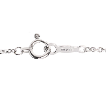 Mikimoto 18K White Gold Diamond Akoya Pearl 5.5-7.5mm Three Pearl Drop Pendant Necklace 4 of 4