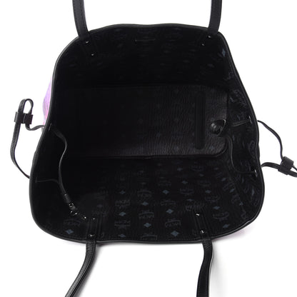 MCM Metallic Galaxy Visetos Medium Project Reversible Shopper Tote Black Multicolor 12 of 15