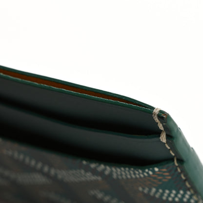 Goyard Goyardine Saint Sulpice Card Holder Green 9 of 10