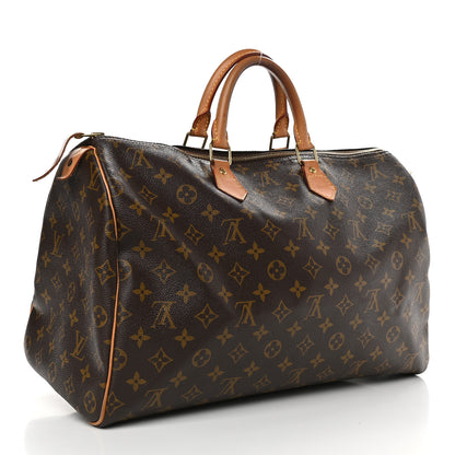 Louis Vuitton Monogram Speedy 40 2 of 19