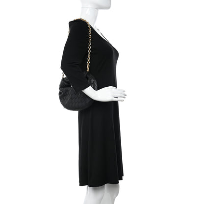 Bottega Veneta Nappa Intrecciato Mini Chain Jodie Black 2 of 9