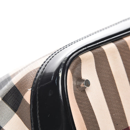 Burberry Nova Check Bowling Bag Black 13 of 16