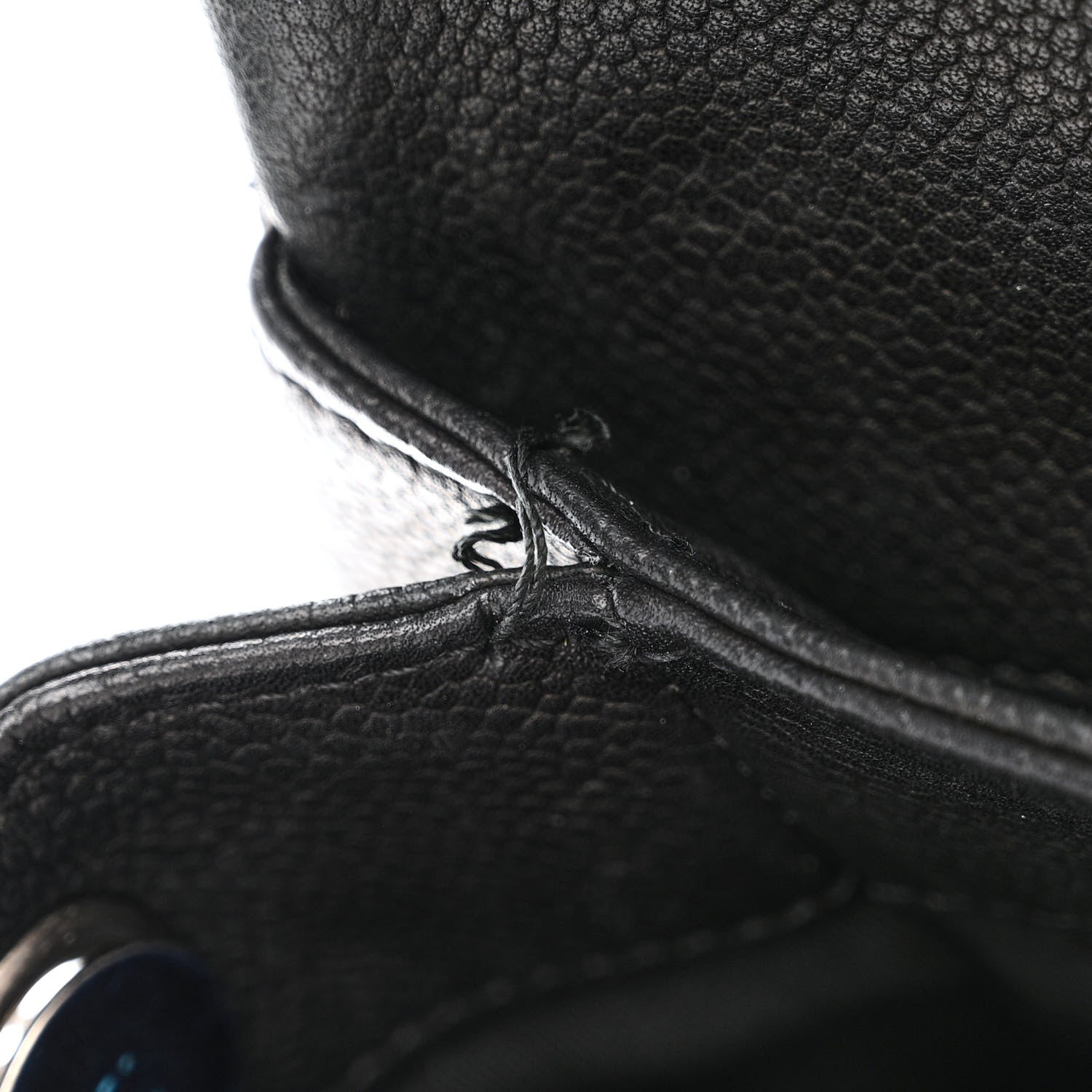 Chanel Caviar Quilted Medium Rock In Rome Single Flap Black 15 of 18