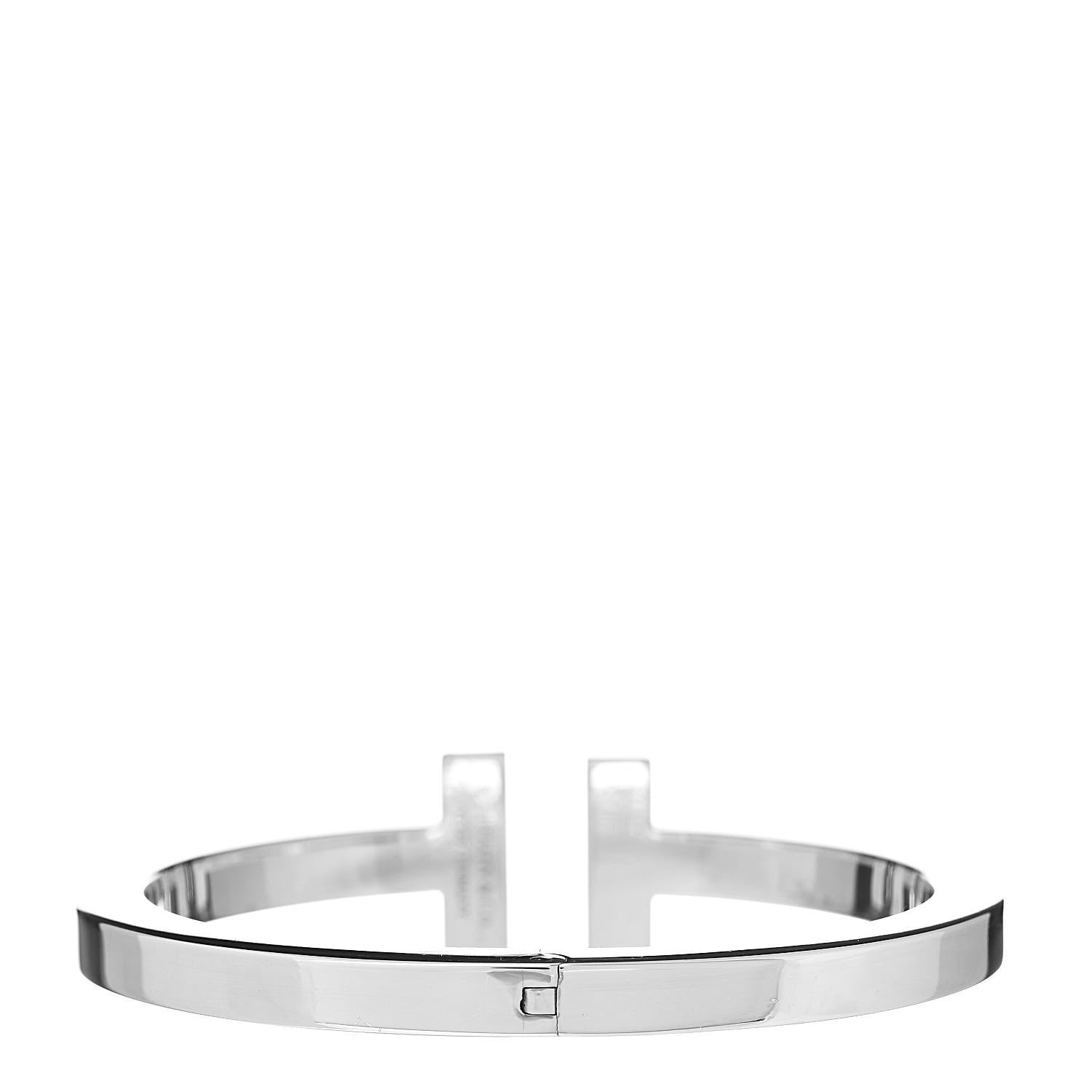 Tiffany Sterling Silver T Square Bracelet 3 of 4