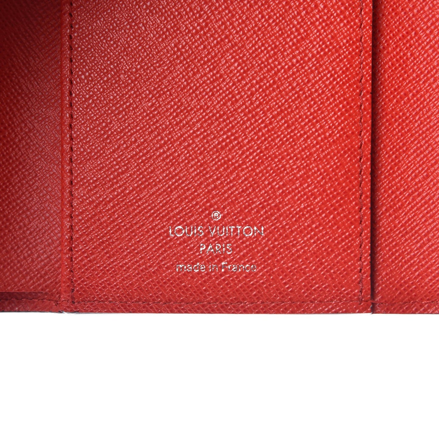 Epi Twist Compact Wallet Red