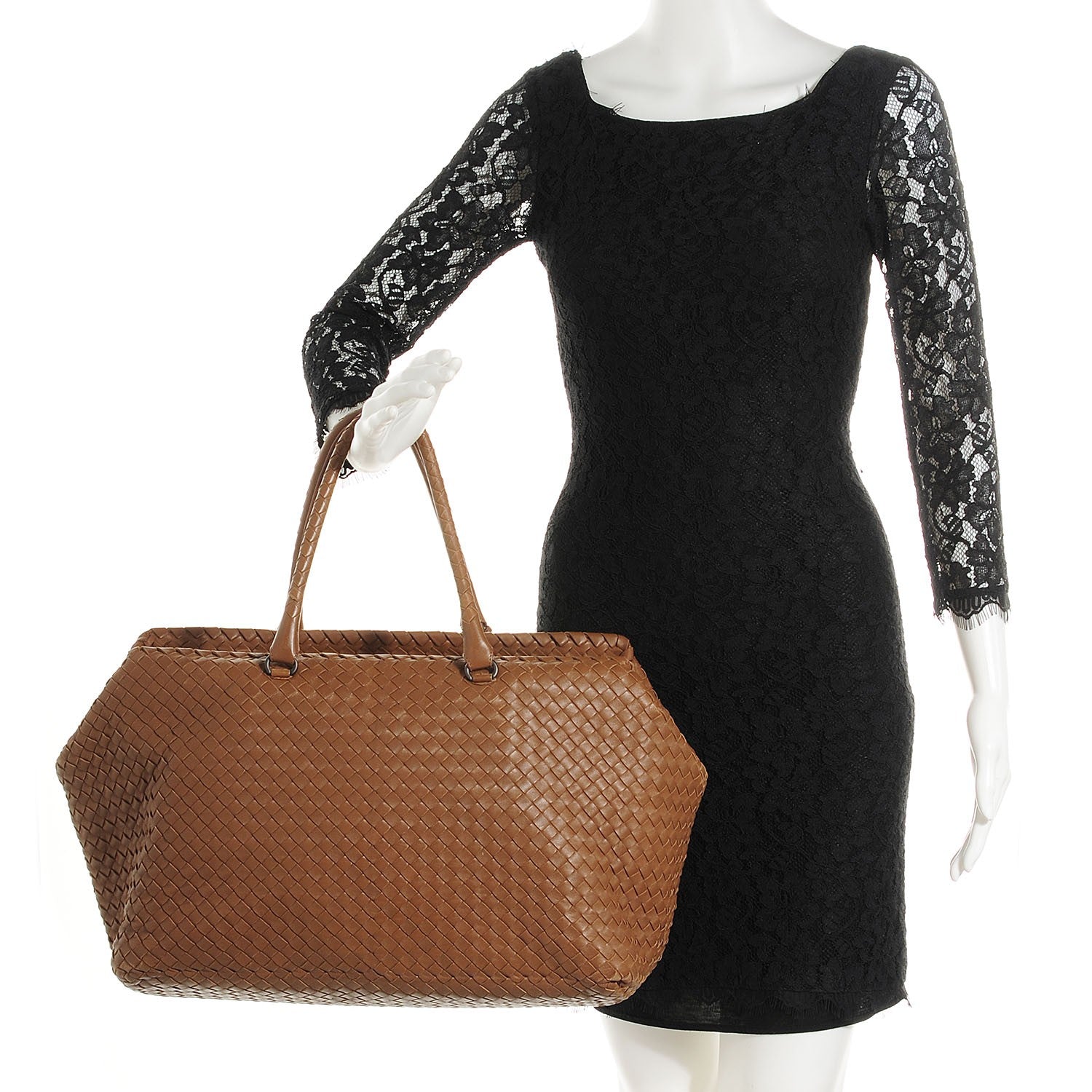 Bottega Veneta Nappa Intrecciato Brick Tote Chene 3 of 8