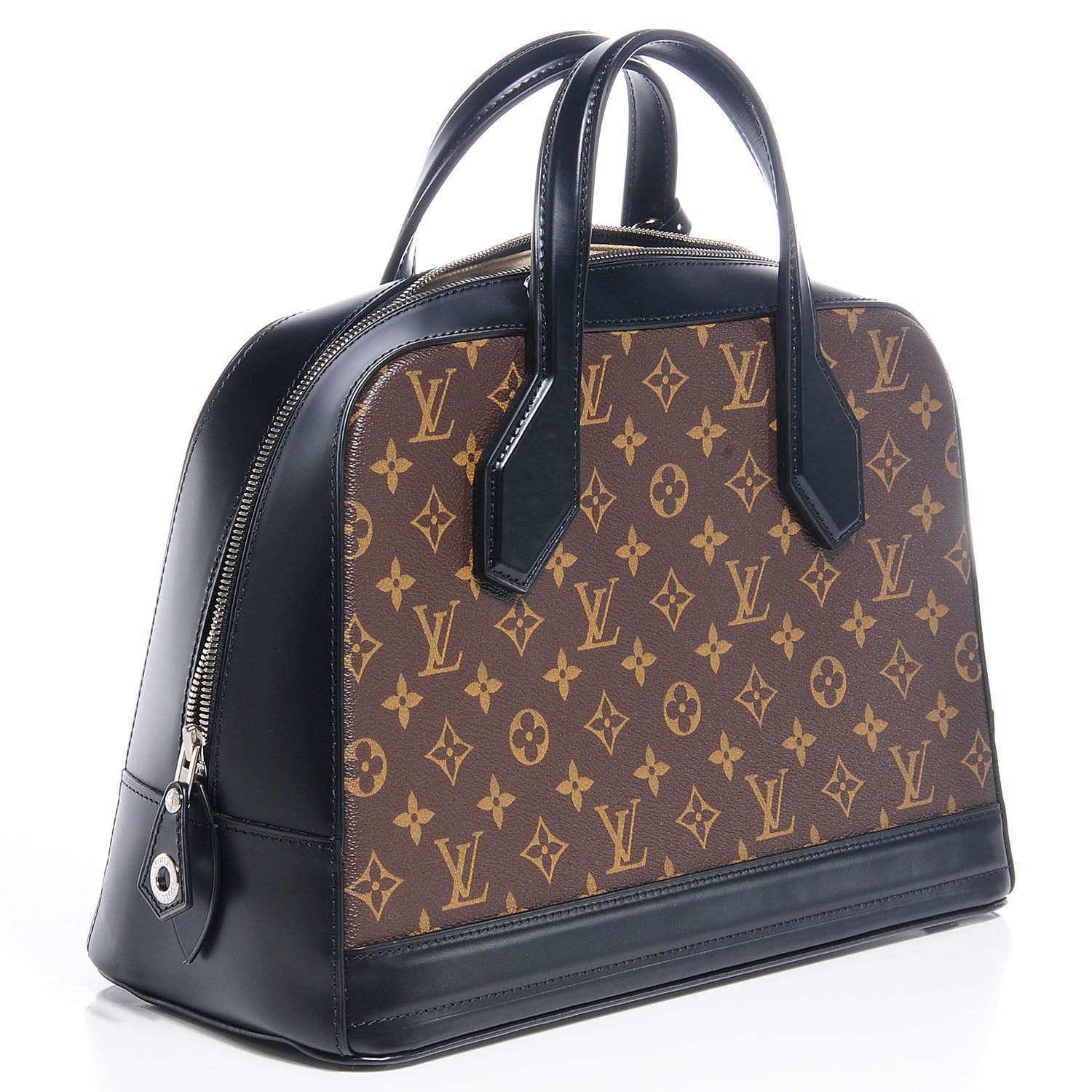Louis Vuitton Monogram Dora MM Black 3 of 7