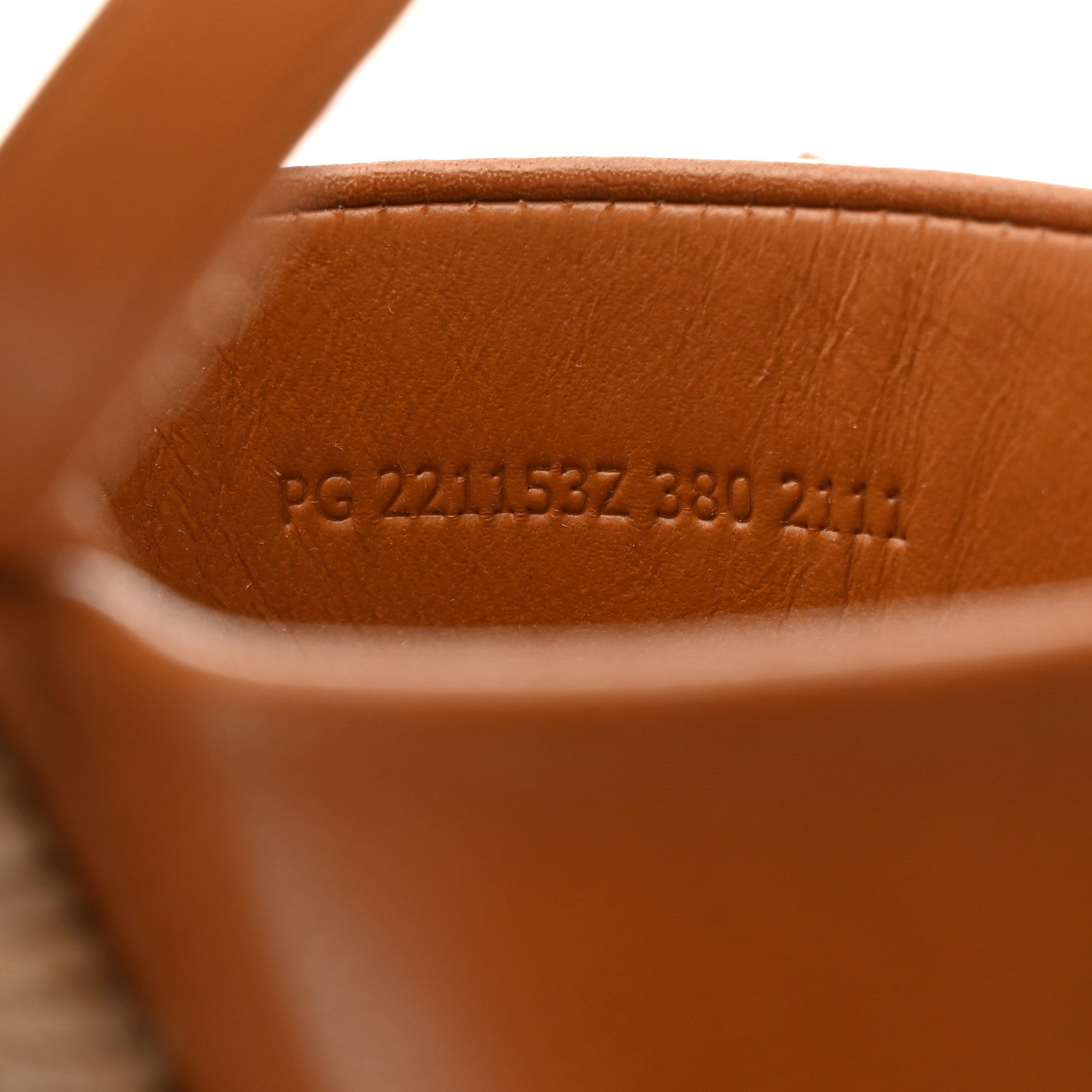 Hermes Goatskin Elise Espadrille Wedge Sandals 38 Beige Dore 7 of 9