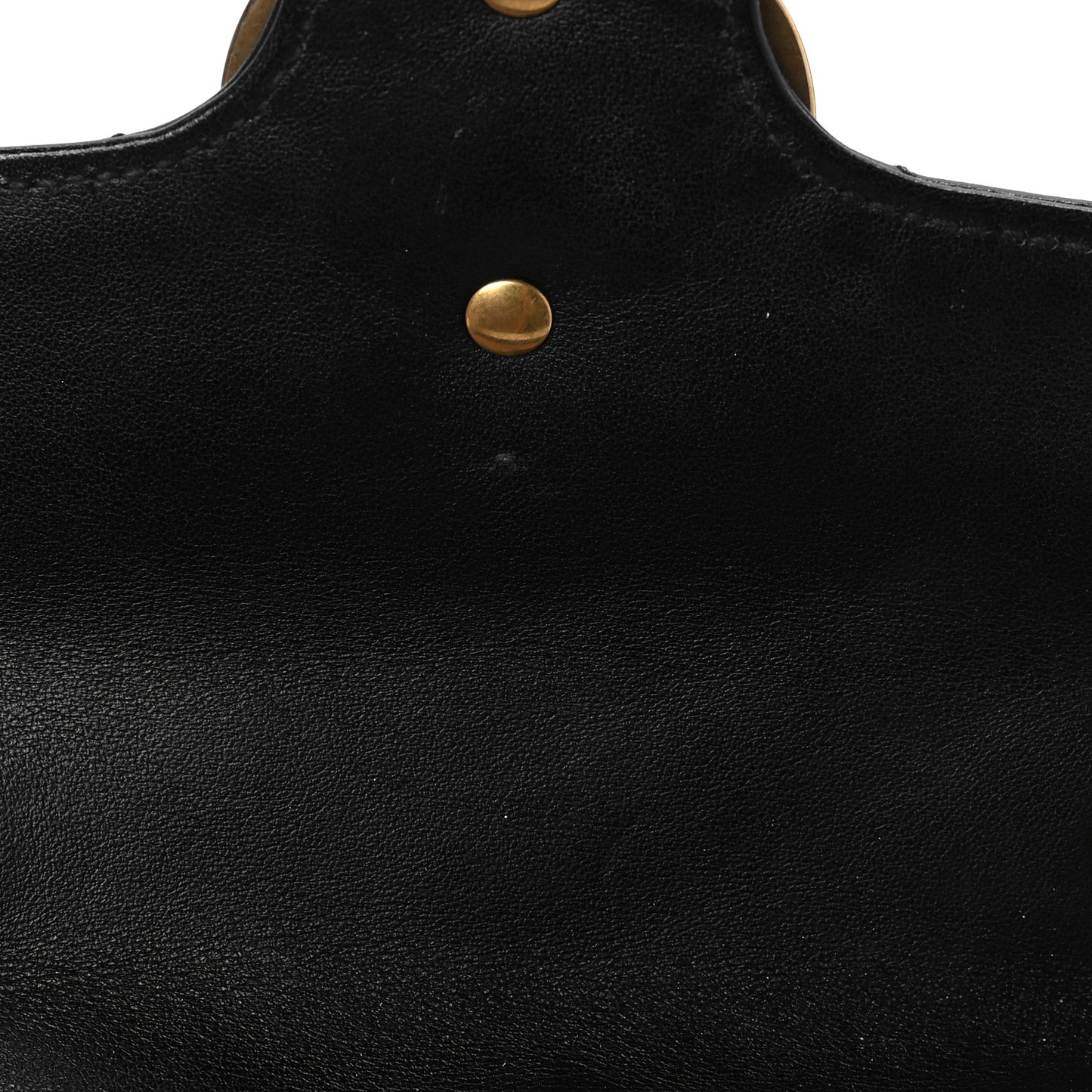 Calfskin Matelasse Mini GG Marmont Shoulder Bag Black