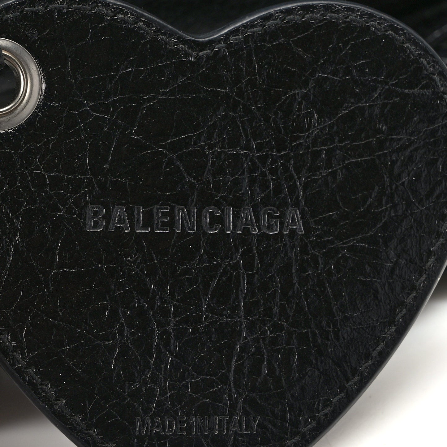 Agneau Arena Small Le Cagole Shoulder Bag Black