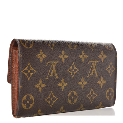 Louis Vuitton Monogram Sarah Wallet 3 of 8