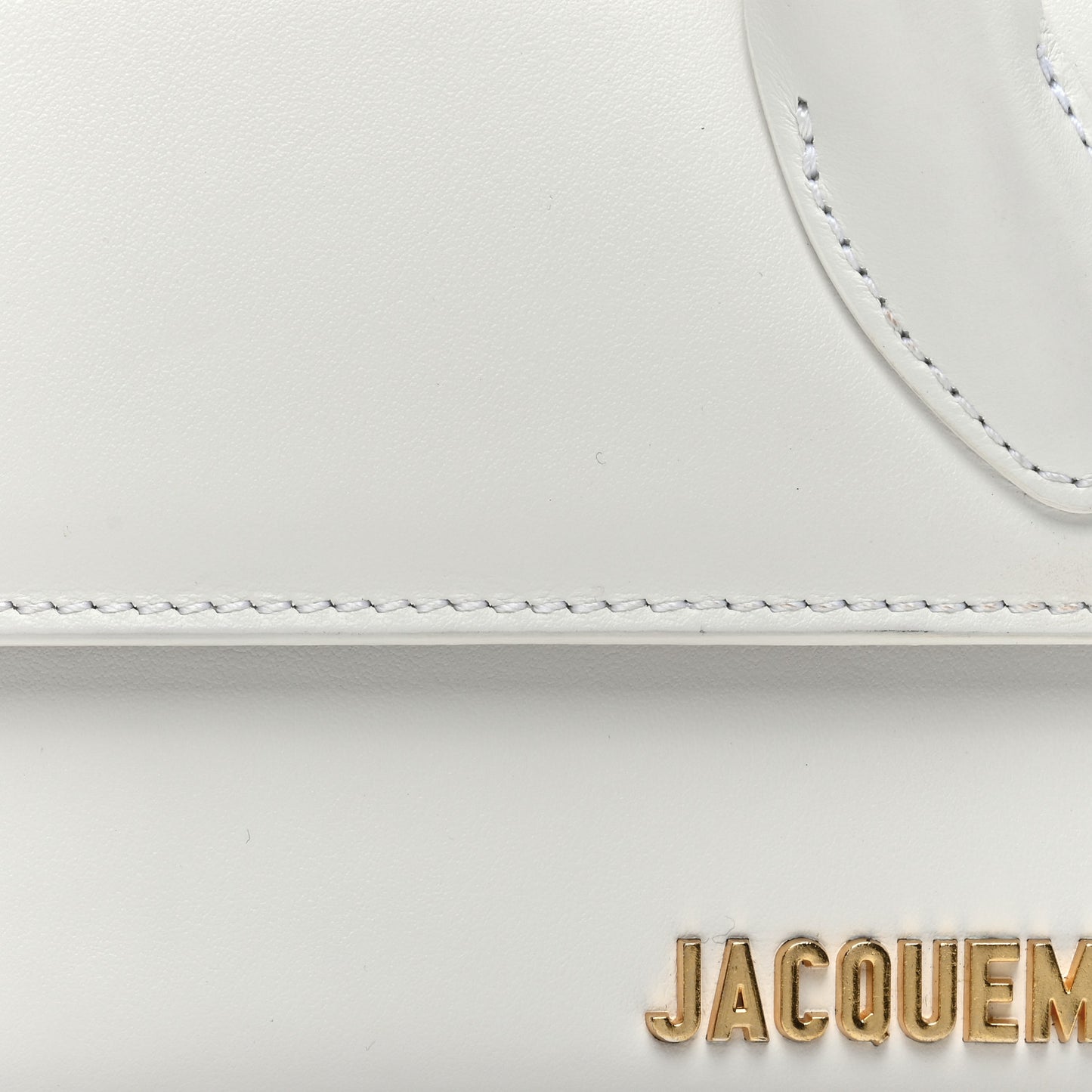 Smooth Calfskin Le Chiquito Long White