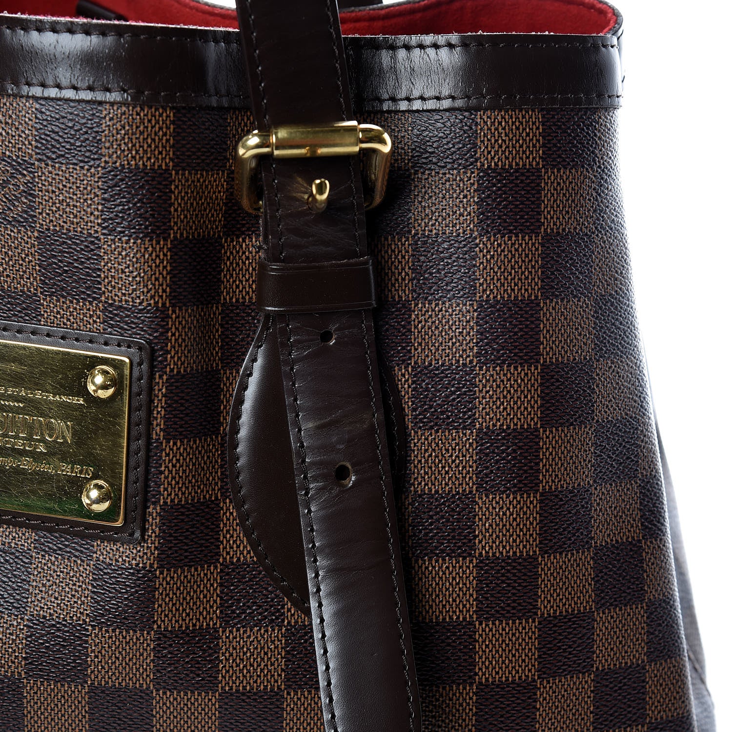 Louis Vuitton Damier Ebene Hampstead MM 19 of 22