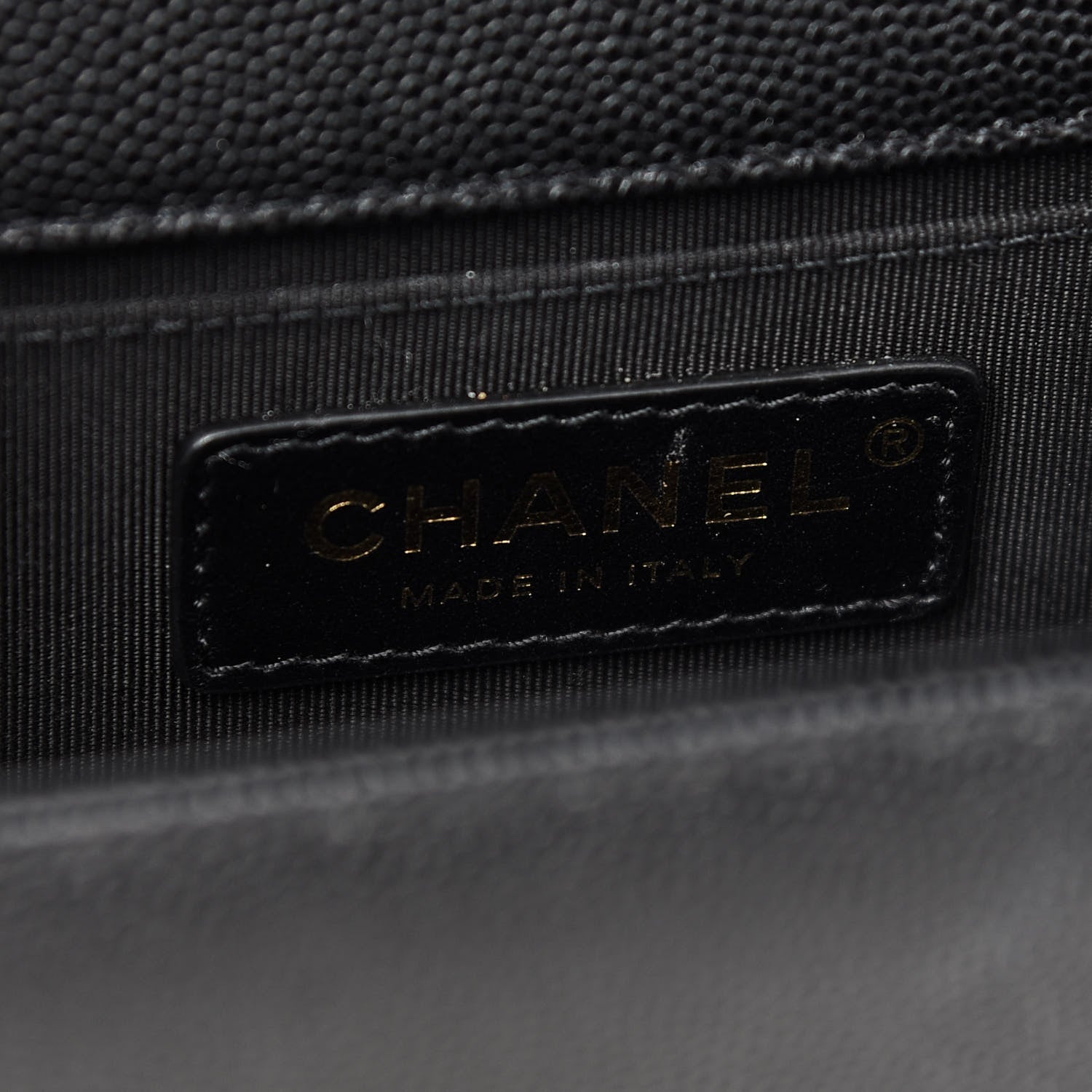 Chanel Caviar Quilted Medium Boy Flap Black 6 of 9