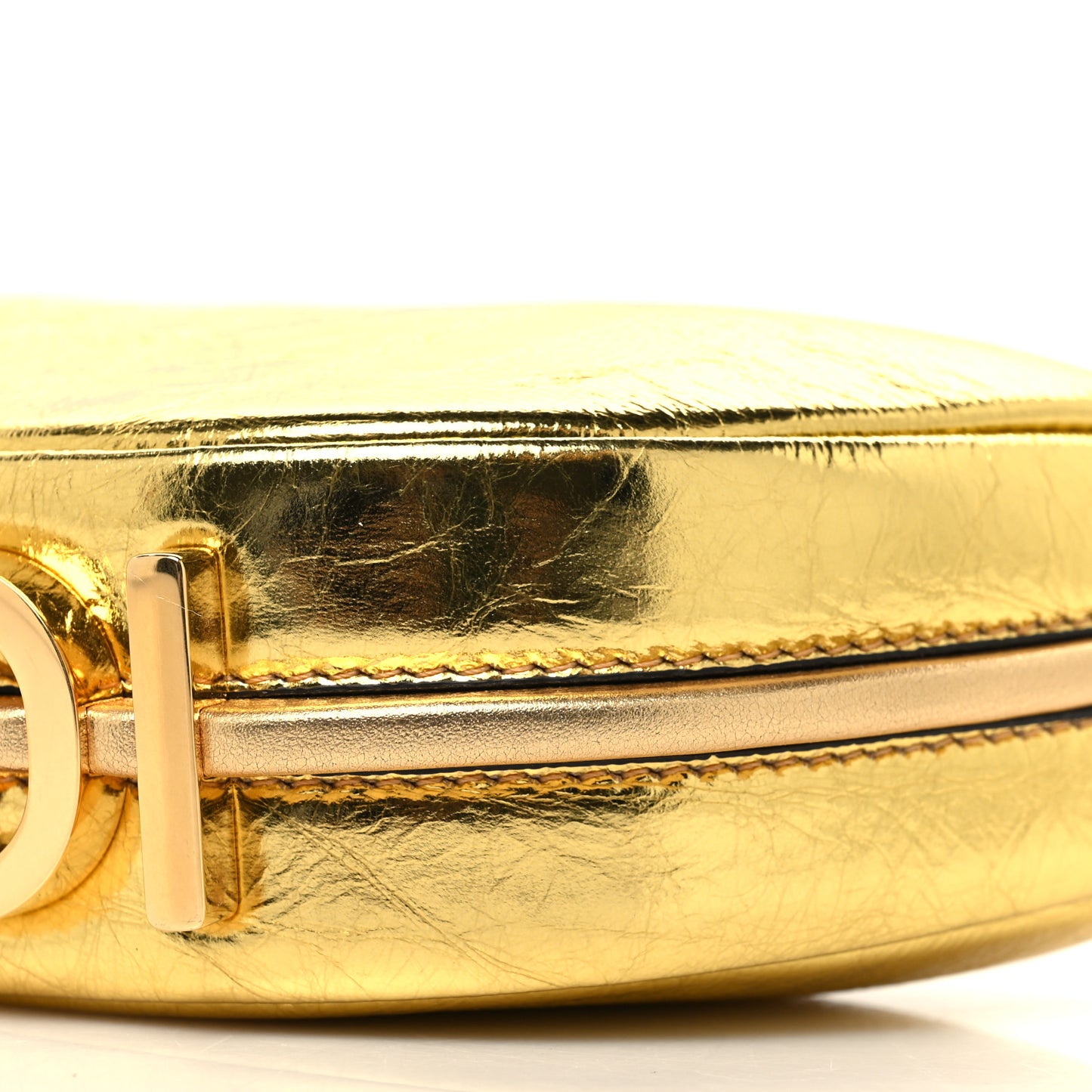 Rock Millenium Nano Fendigraphy Hobo Charm Gold