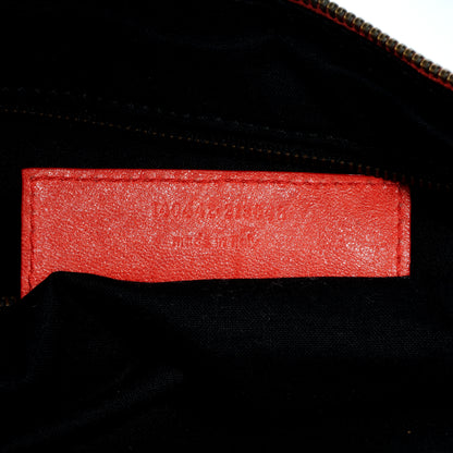 Balenciaga Agneau Day Hobo Vermillion 7 of 9