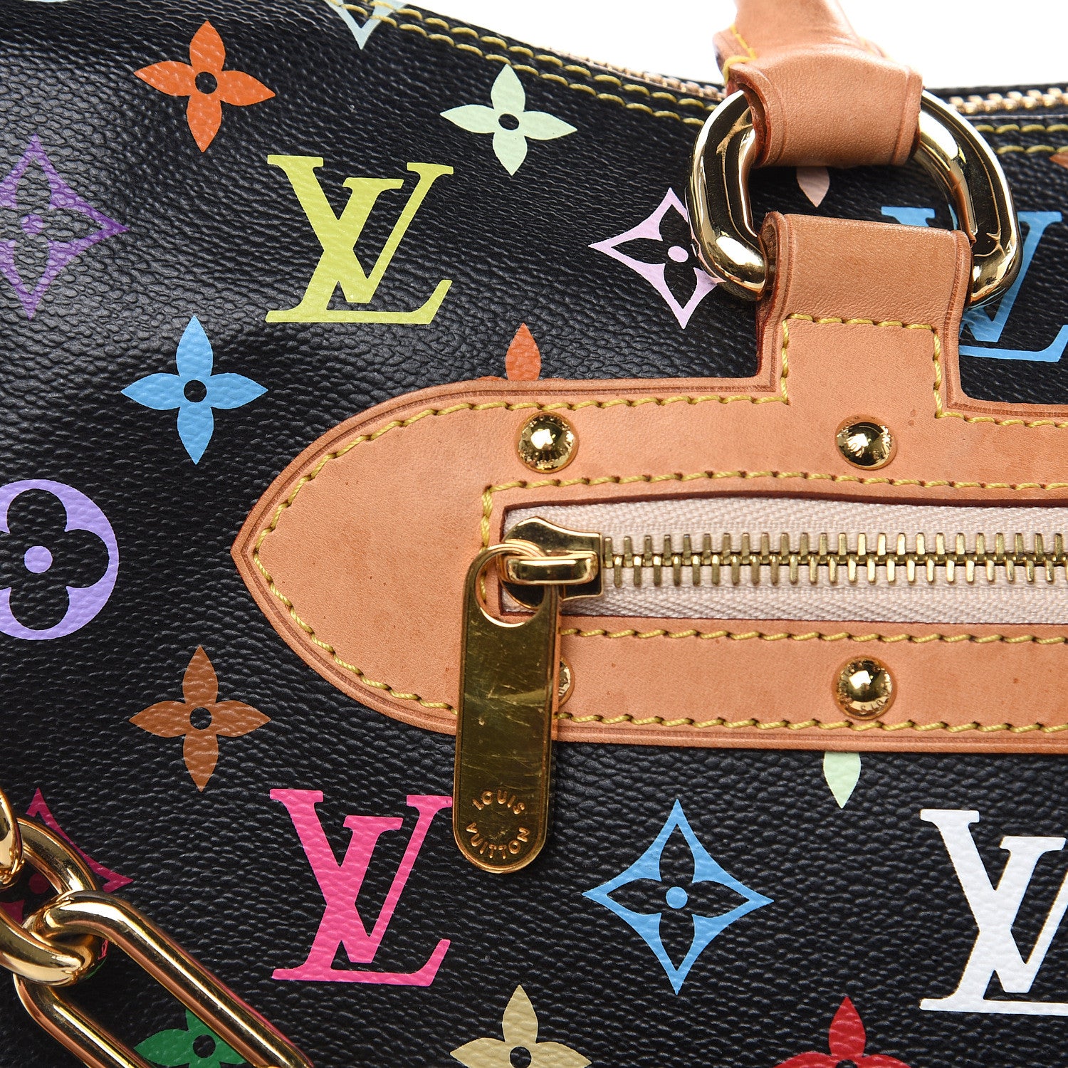 Louis Vuitton Monogram Multicolor Rita Black 16 of 21
