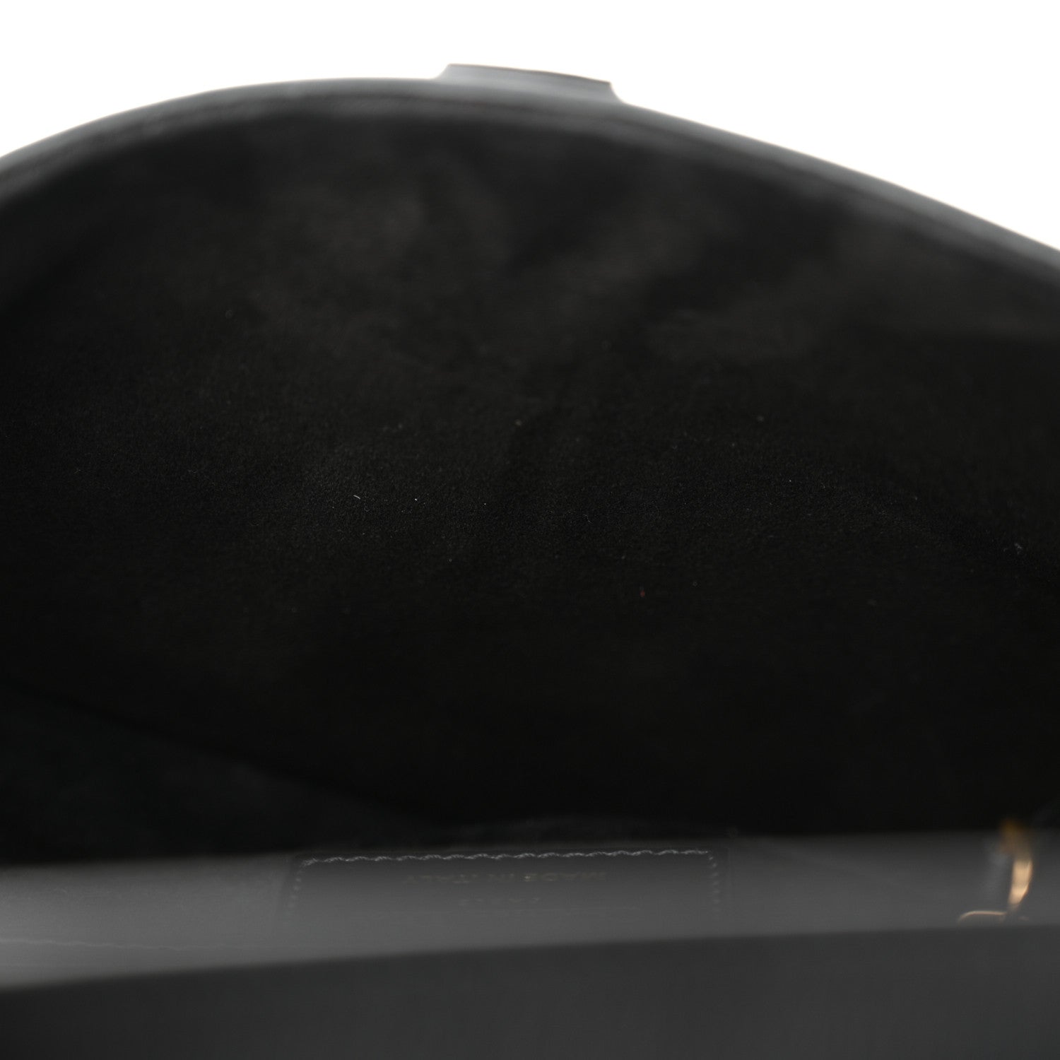 Christian Dior Calfskin Saddle Bag Black 12 of 14