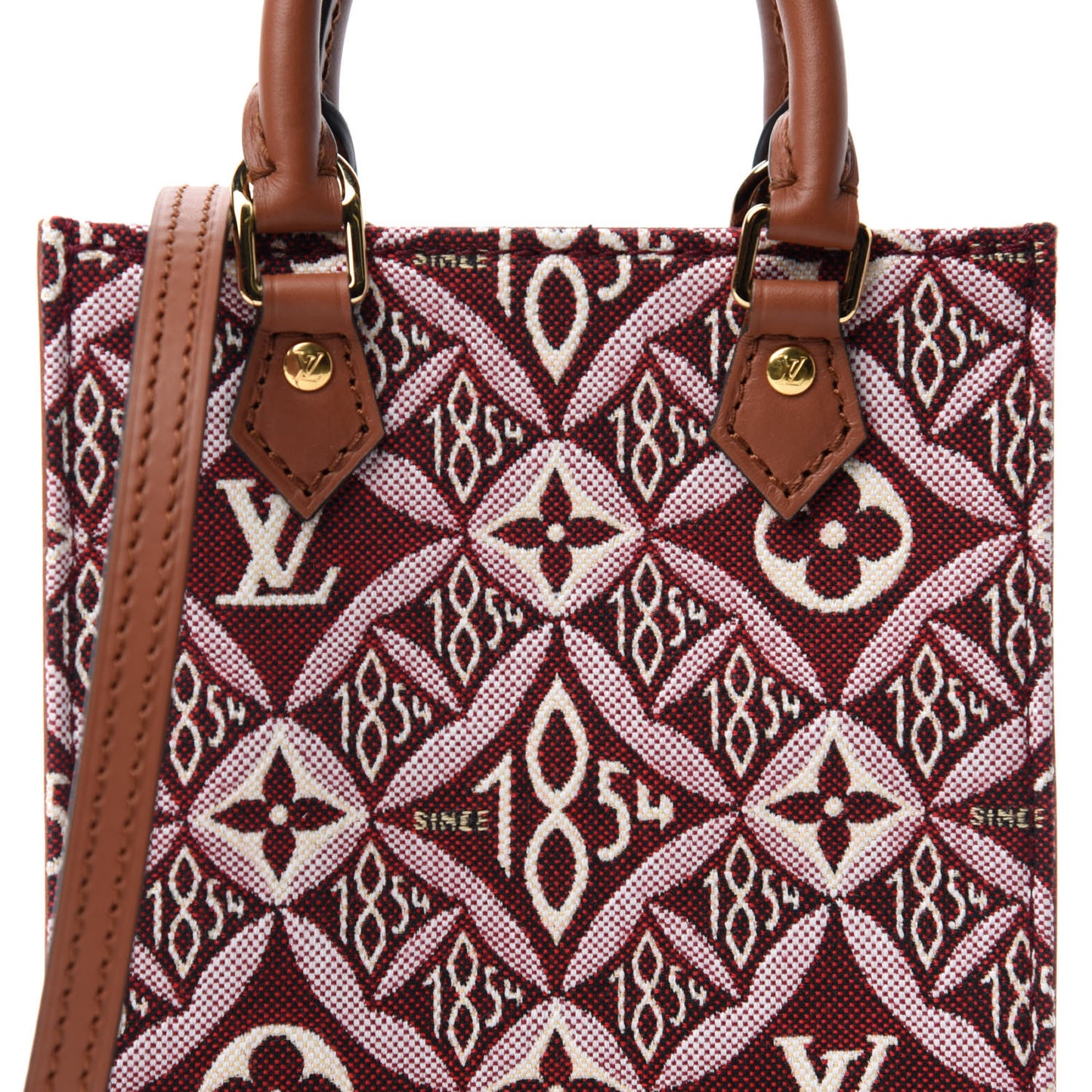 Jacquard Since 1854 Petit Sac Plat Bordeaux