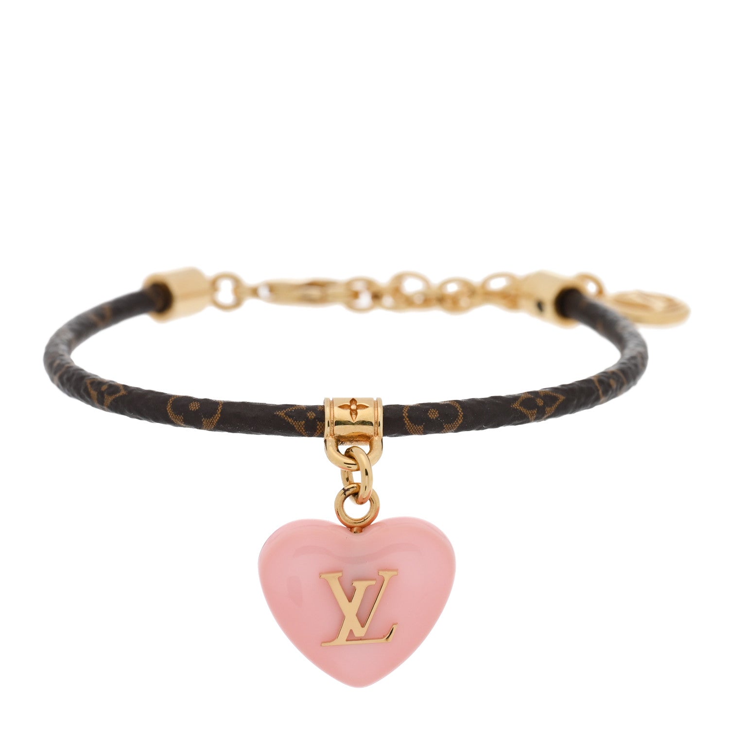 Louis Vuitton Monogram LV Sweetheart Bracelet Pink 1 of 4