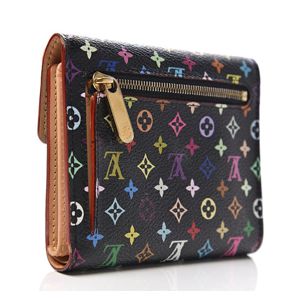 Louis Vuitton Monogram Multicolor Koala Wallet Black 2 of 10