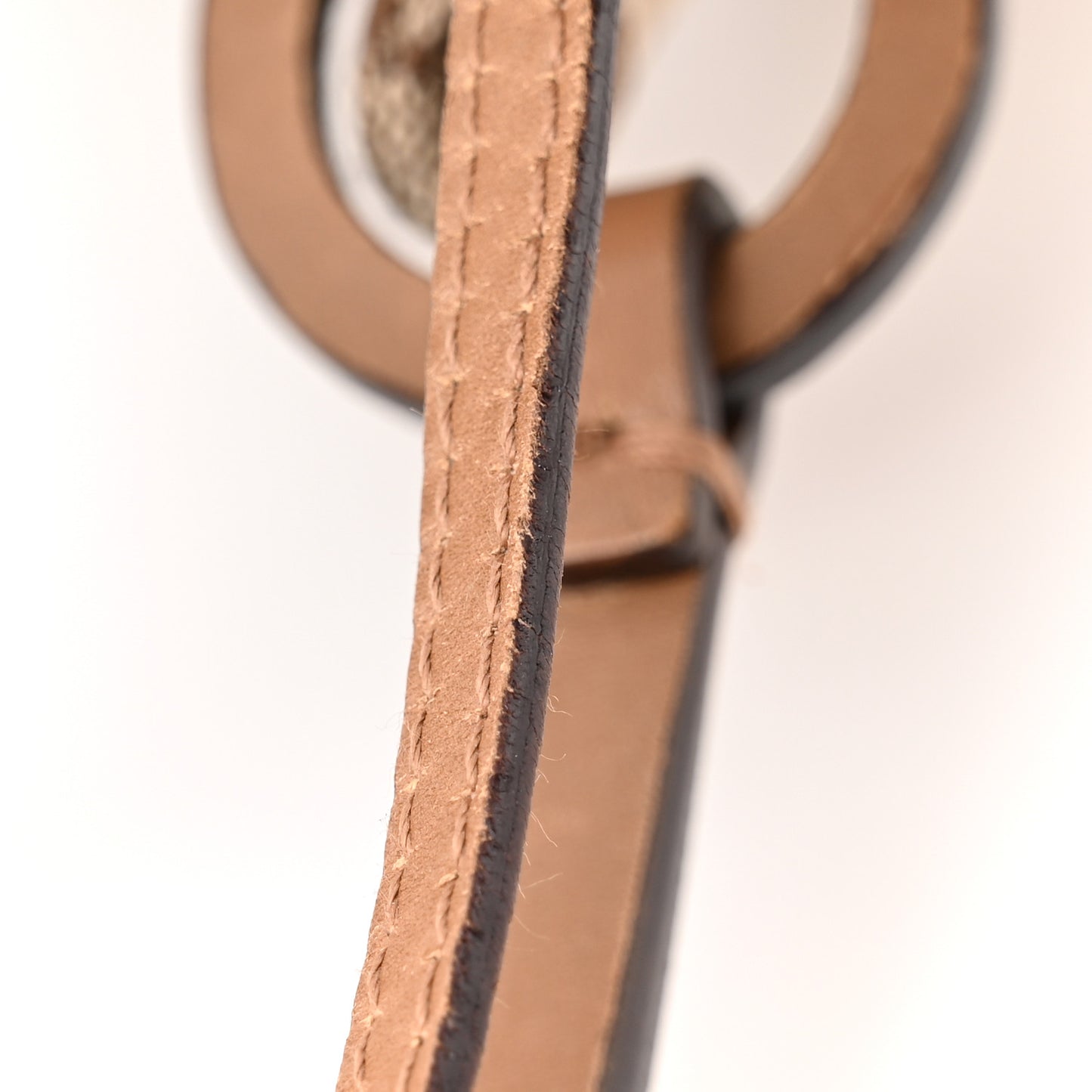 Monogram Calfskin Tote Brown