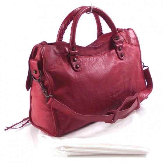Balenciaga Chevre City Tomate 3 of 13