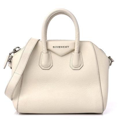 Givenchy Sugar Goatskin Mini Antigona Beige Buff 1 of 19