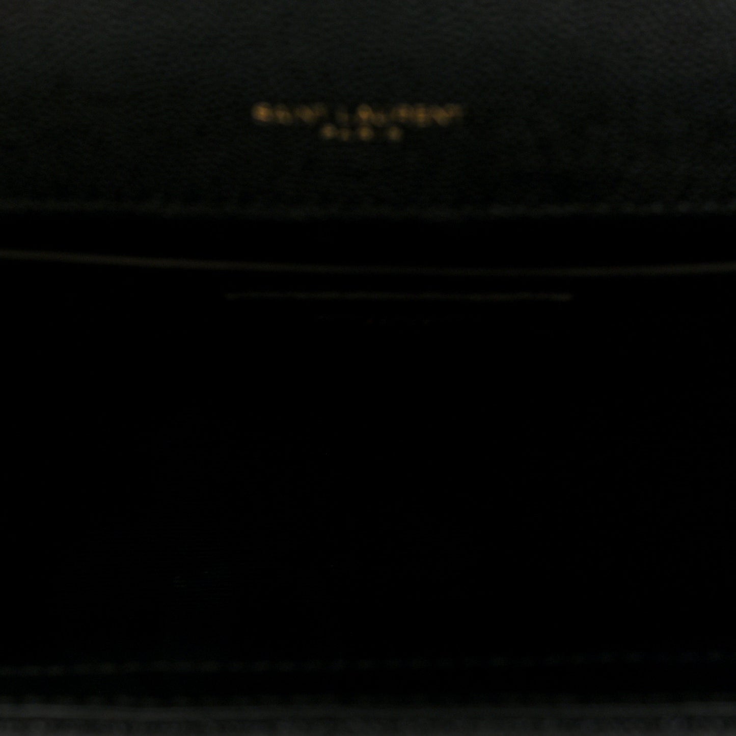 Grain De Poudre Textured Mixed Matelasse Triquilt Medium Monogram Satchel Black
