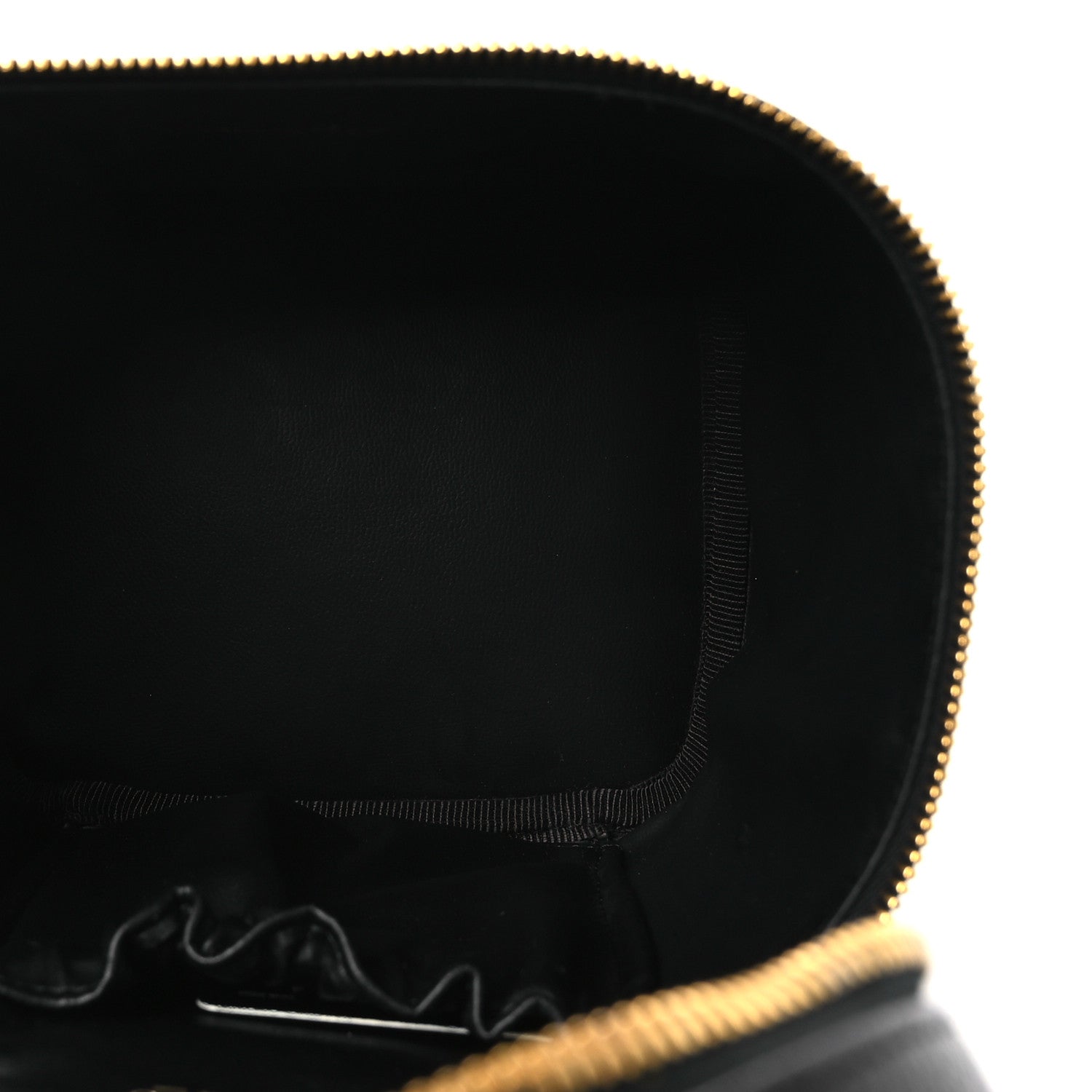 Chanel Caviar Vanity Cosmetic Case Black 5 of 14