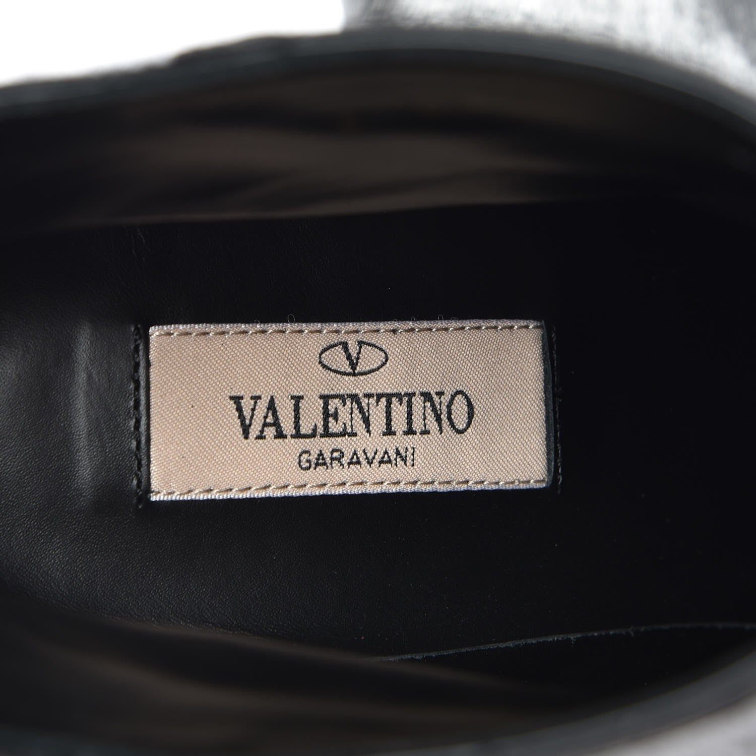 Valentino Garavani Dyed Calf Hair Ankle Boots 37.5 Silver 8 of 10
