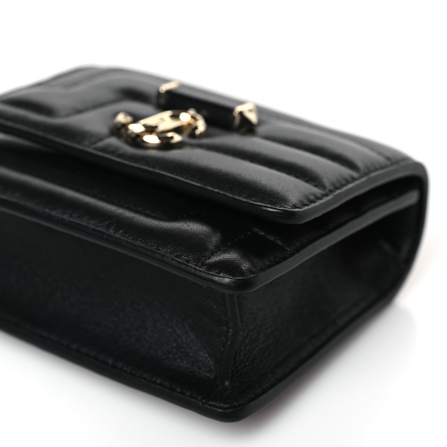 Jimmy Choo Nappa Quilted Varenne Micro Avenue Quad Black 8 of 8