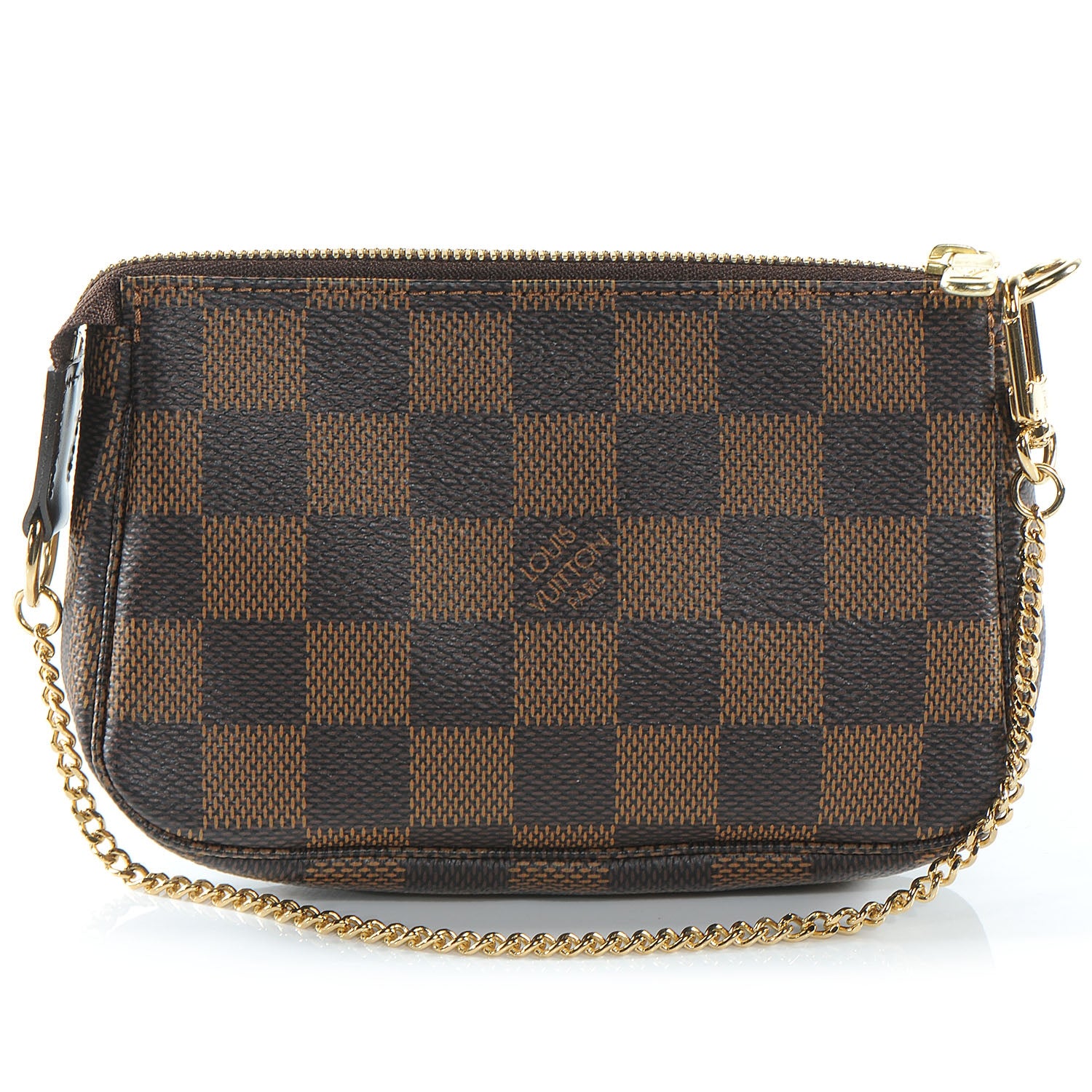 Louis Vuitton Damier Ebene Mini Pochette Accessories Bag 1 of 7