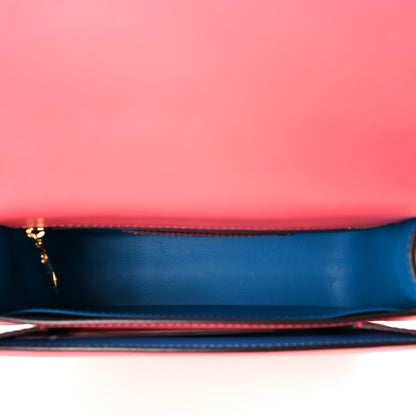 Louis Vuitton Smooth Calfskin LV Pont 9 Dahlia 5 of 8